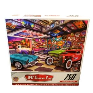 MasterPieces 750 Piece Jigsaw Puzzle - Collector's Garage New